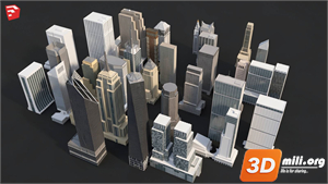Environment element Skp Files 